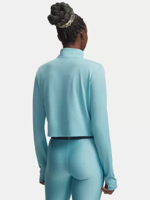Dámske tričko UNDER ARMOUR TECH BRANDED 1/2 ZIP 6009988-425 MODRÁ