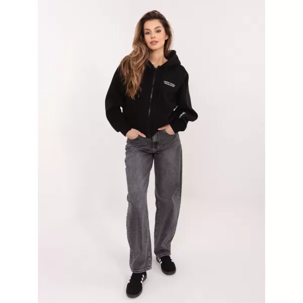  Dámska mikina SUBLEVEL D10600BI02863A3 BLACK 