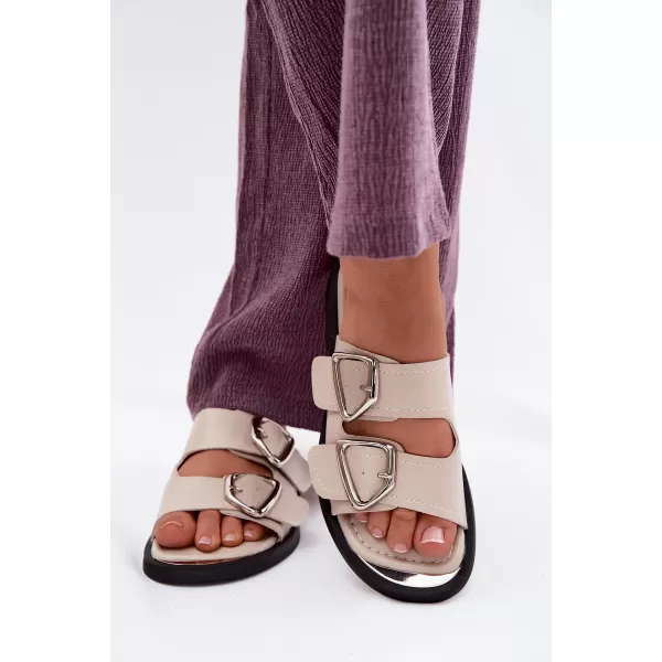  Dámske šľapky VINCEZA 62304 BEIGE 