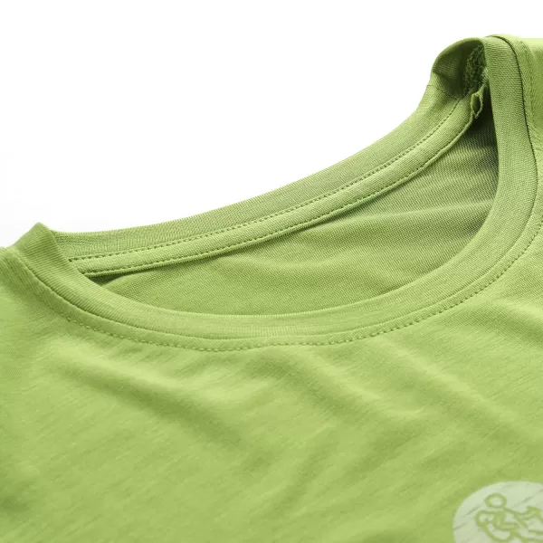  Dámske funkčné tričko ALPINE PRO LYORA PERIDOT VARIANT PA 