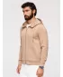 Pánska mikina OMBRE OM-SZBC-0196 BEIGE