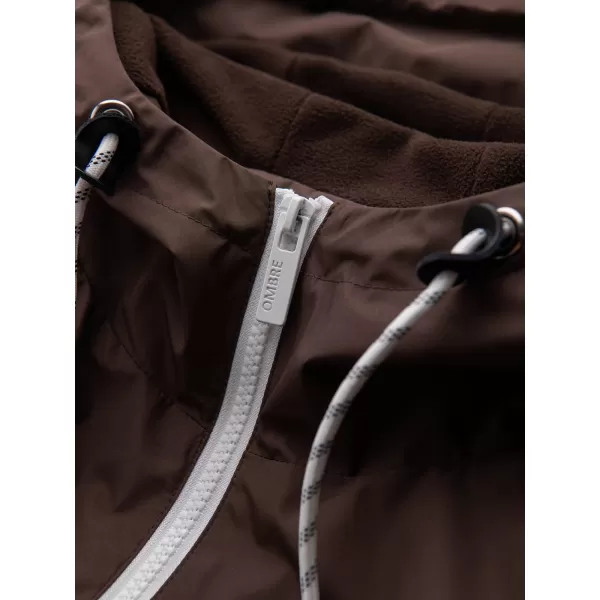 Pánska bunda OMBRE C584 BROWN AND BEIGE 