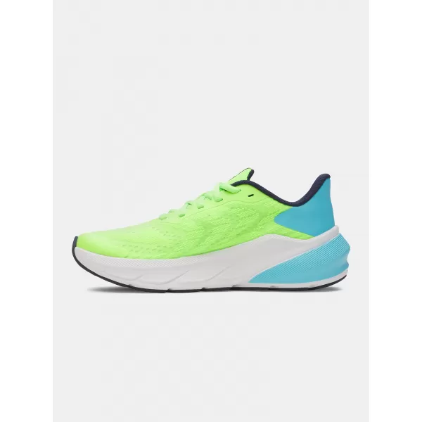  Chlapčenské topánky UNDER ARMOUR BGS TURBULENCE 3 6011025-389 ZELENÁ 