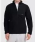 Pánska fleece mikina 4F WAW25TFLEM417 DEEP BLACK