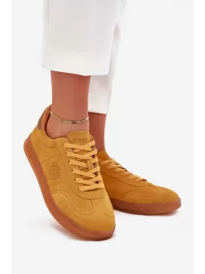 Dámske tenisky BIG STAR SHOES RR274846 YELLOW/GOLD