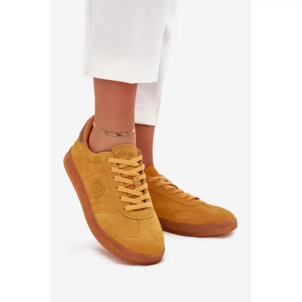  Dámske tenisky BIG STAR SHOES RR274846 YELLOW/GOLD 