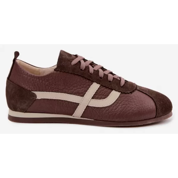  Dámske tenisky ZAZOO N1402S2/ CHOCOLATE 