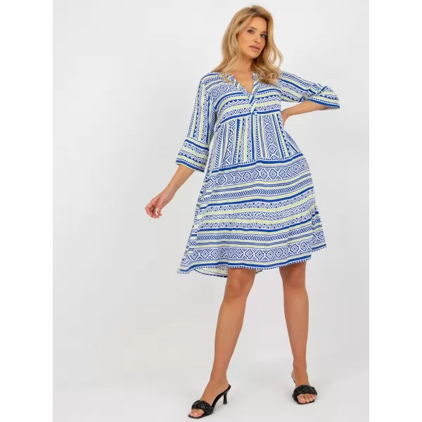  Dámske šaty SUBLEVEL D73771M30214F DARK BLUE 