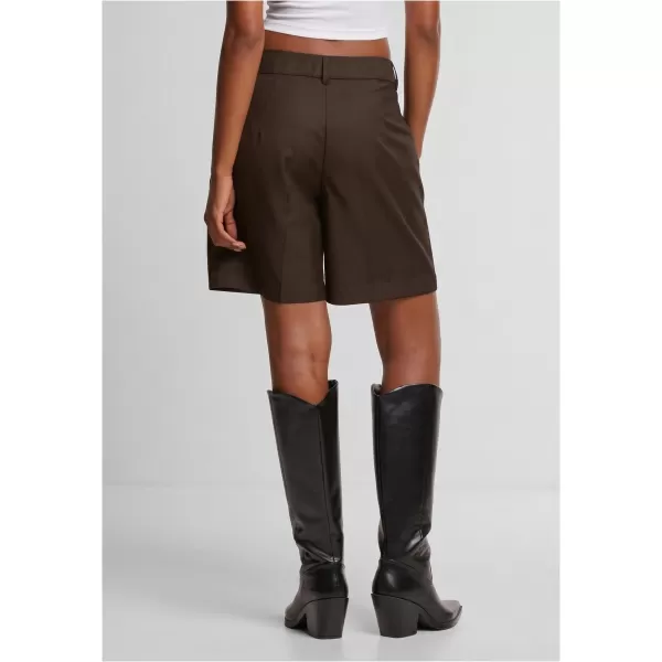  Dámske bermudy URBAN CLASSICS TB7196-00075 BROWN 