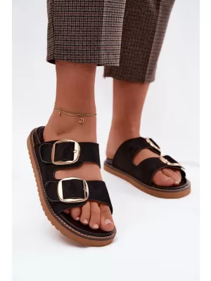 Dámske šľapky BOTO 1523 BLACK
