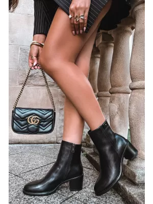 Dámske čižmy VINCEZA 58655 BLACK
