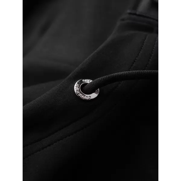  Pánska mikina OMBRE OM-SZBC-0196 BLACK 