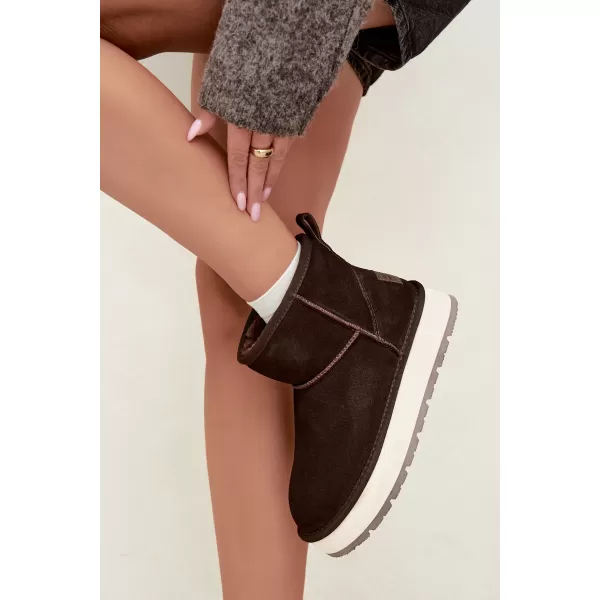  Dámske topánky BIG STAR SHOES UU274693 BROWN/BEIGE 
