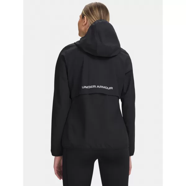  Dámska bunda UNDER ARMOUR UA VELOCITI STORM JACKET 6009542-001 ČIERNA 
