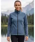 Dámska micro fleece mikina MALFINI FACTOR 853 TMAVÝ DENIM MELÍR