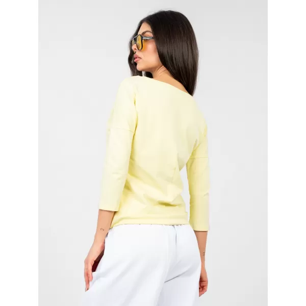  Dámske tričko BASIC FEEL GOOD RV-BZ-4691.10X BRIGHT YELLOW 