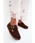 Dámske poltopánky BOTO JH578 BROWN