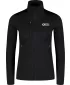 Dámska powerfleece mikina NORDBLANC CRISP NBSFL8338 ČIERNA
