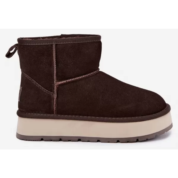  Dámske topánky BIG STAR SHOES UU274693 BROWN/BEIGE 