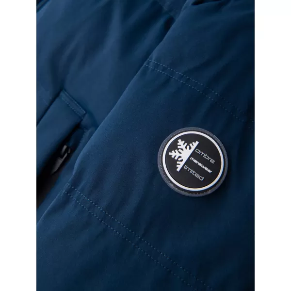 Pánska parka OMBRE OM-JALJ-0310 NAVY BLUE 