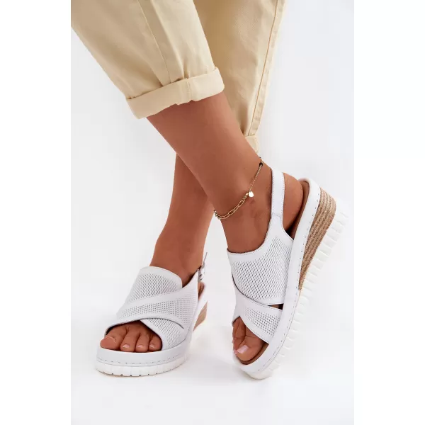  Dámske sandále ARTIKER 58C3145 WHITE 
