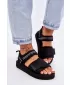 Dámske sandále BIG STAR SHOES LL274784 BLACK