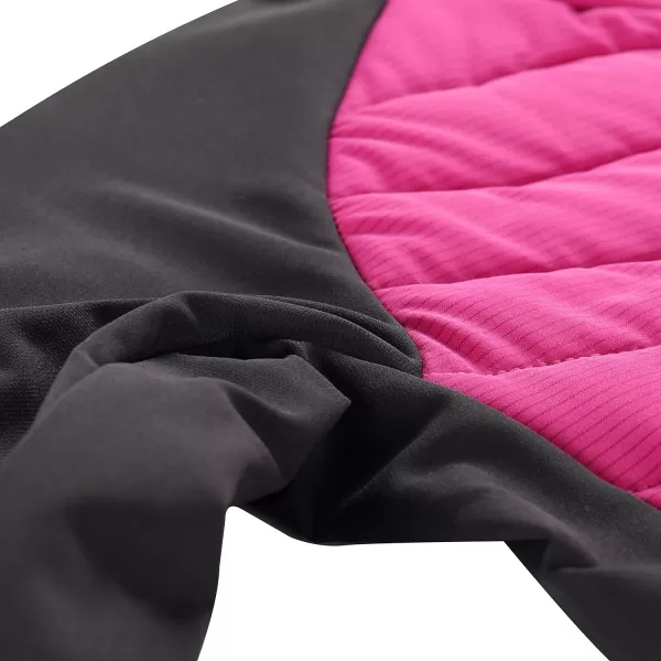  Detská bunda ALPINE PRO GERLO FUCHSIA RED 