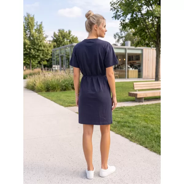 Dámske šaty ALTISPORT ALW091816 NÁMORNÁ MODRÁ 
