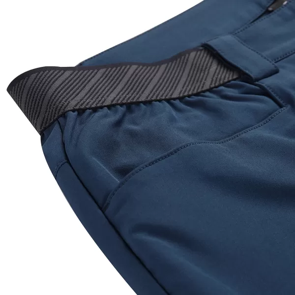  Pánske capri nohavice ALPINE PRO WEDER 2 BLUE WING TEAL 