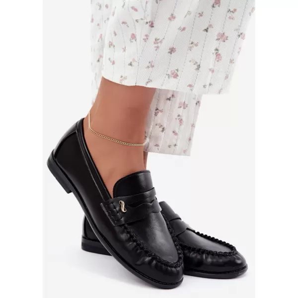  Dámske mokasíny BOTO G523 BLACK 