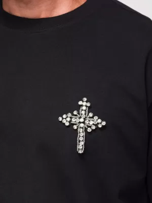 Pánske tričko OMBRE OM-TSCT-0276 BLACK