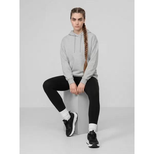  Dámske legíny 4F WMM00TTIGF296 DEEP BLACK 