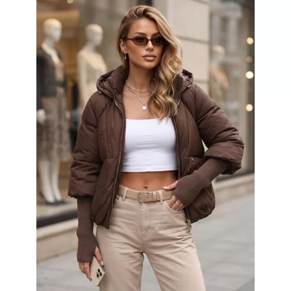  Dámska bunda DSTREET TY5895 HNEDÁ 