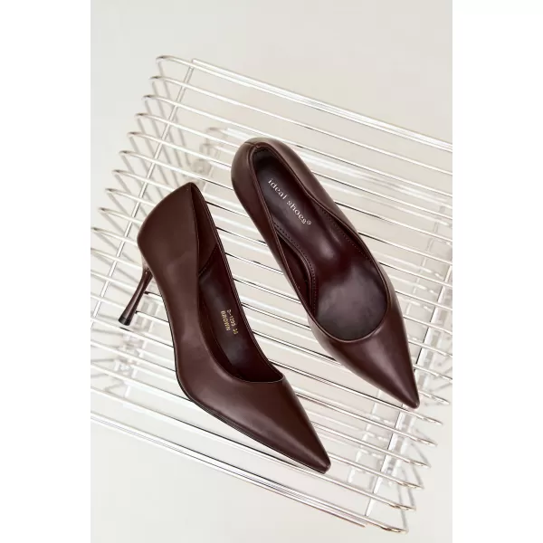  Dámske lodičky BOTO D-1295 BROWN 