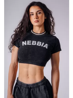 Dámske triko NEBBIA OLYMPIA OPEN-BACK 938 BLACK