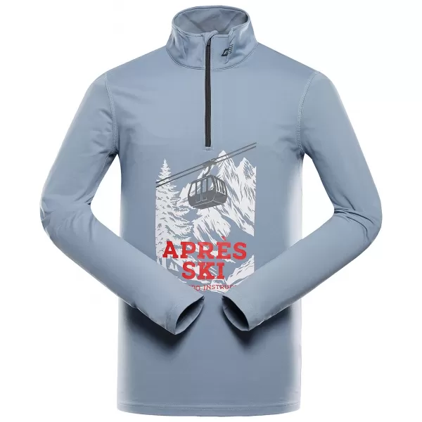  Pánske rýchloschnúce tričko ALPINE PRO STANS ASHLEY BLUE VARIANT PE 