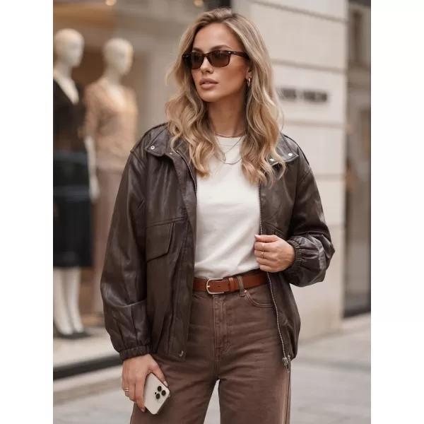  Dámska bunda DSTREET TY6070 HNEDÁ 