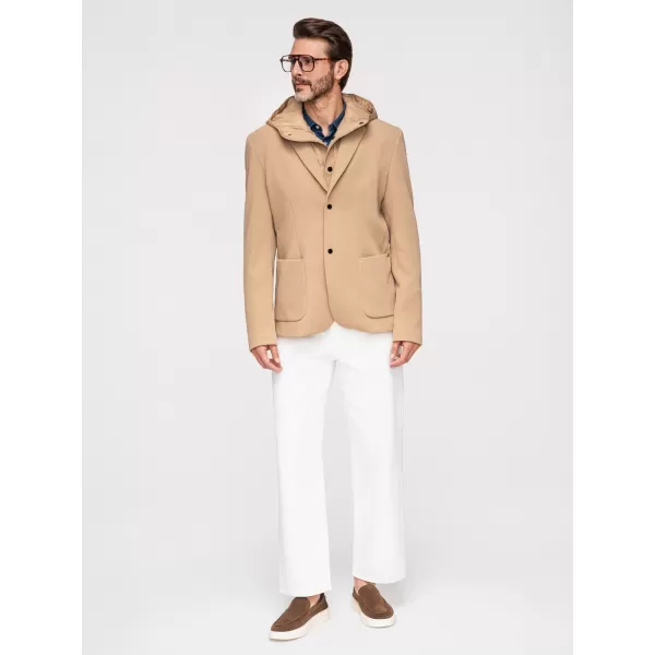  Pánska bunda OMBRE M167 LIGHT BROWN 