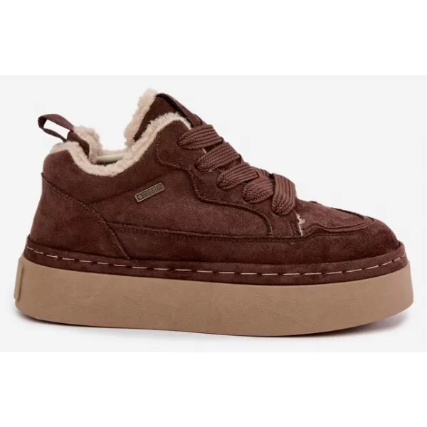  Dámske topánky BIG STAR SHOES UU274188 BROWN/BEIGE SHADOWS 