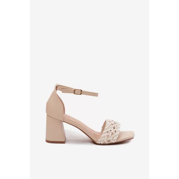  Dámske sandále BOTO 5523 BEIGE 