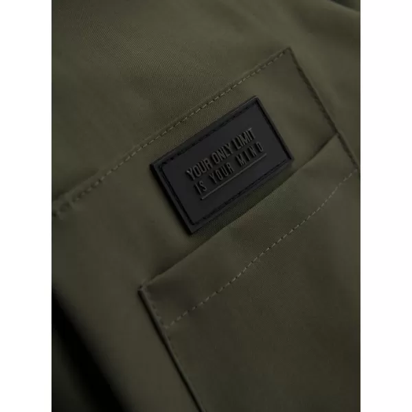  Pánska bunda OMBRE C586 OLIVE 
