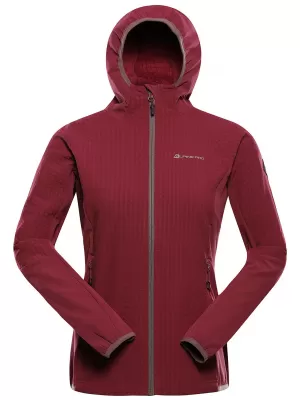 Dámska hrejivá mikina ALPINE PRO HURAMA VIOLET QUARTZ