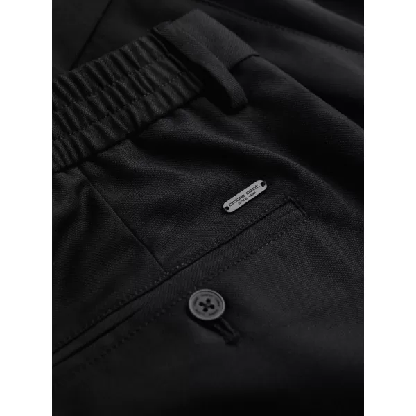  Pánske chino nohavice OMBRE P1525 BLACK 