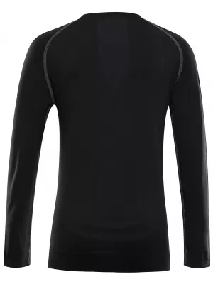 Detské funkčné tričko ALPINE PRO AMBOSO BLACK