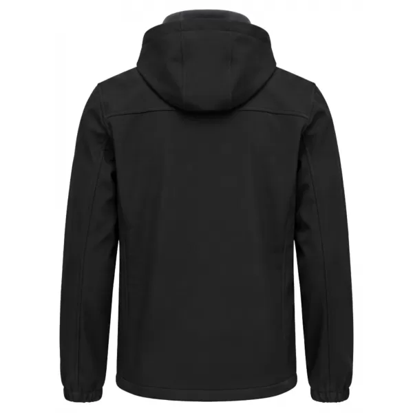  Pánska softshellová bunda OMBRE C581 BLACK 
