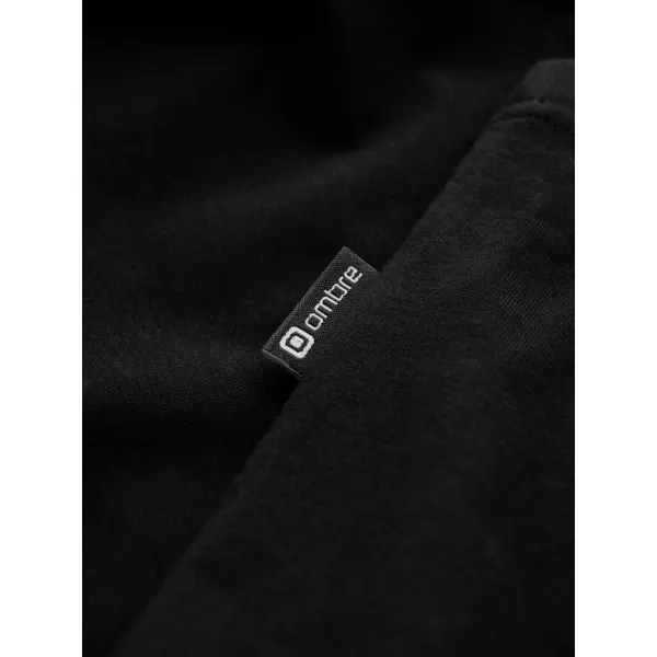  Pánske tričko OMBRE L175 BLACK 