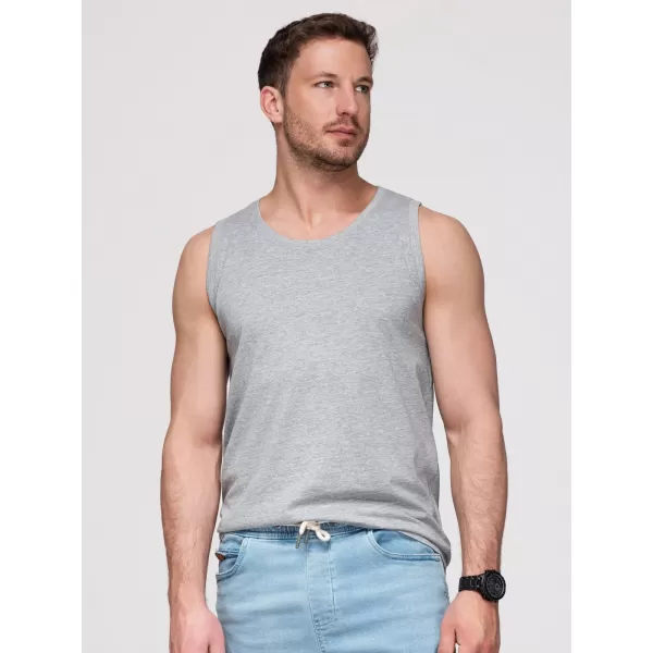  Pánske tielko OMBRE OM-TSBT-0272 GREY MELANGE 