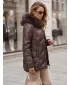 Dámska bunda DSTREET TY5814 FIALOVÁ