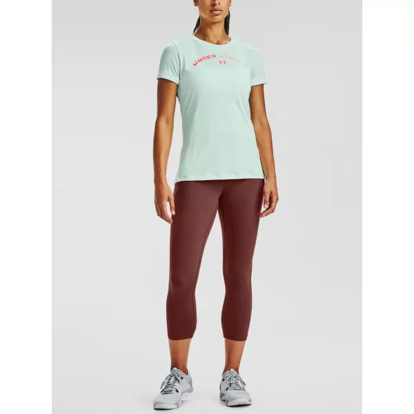  Dámske tričko UNDER ARMOUR TECH TWIST GRAPHIC LU SSC 1356304-403 MODRÁ 