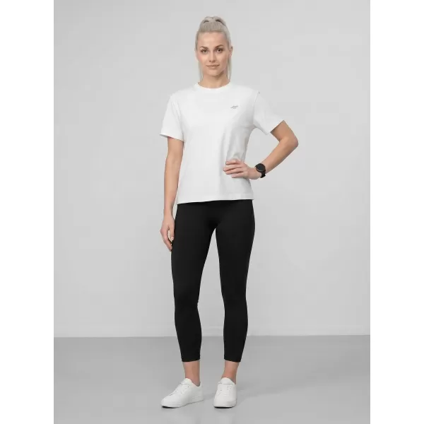  Dámske tričko 4F WMM00TTSHF3310 WHITE 